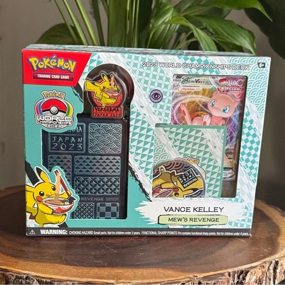 Pokemon 2023 Yokahama World Championships Deck Mew’s Revenge / Vance Kelly Box - Picture 1 of 3